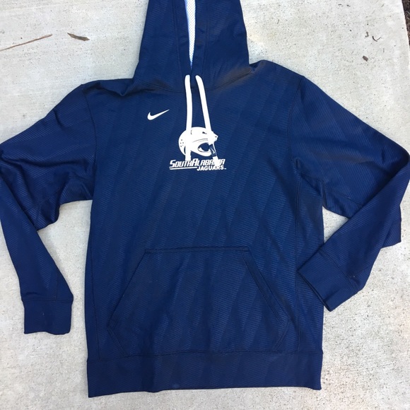 Nike Tops - South Alabama jaguar Nike hoodie, dri-fit.